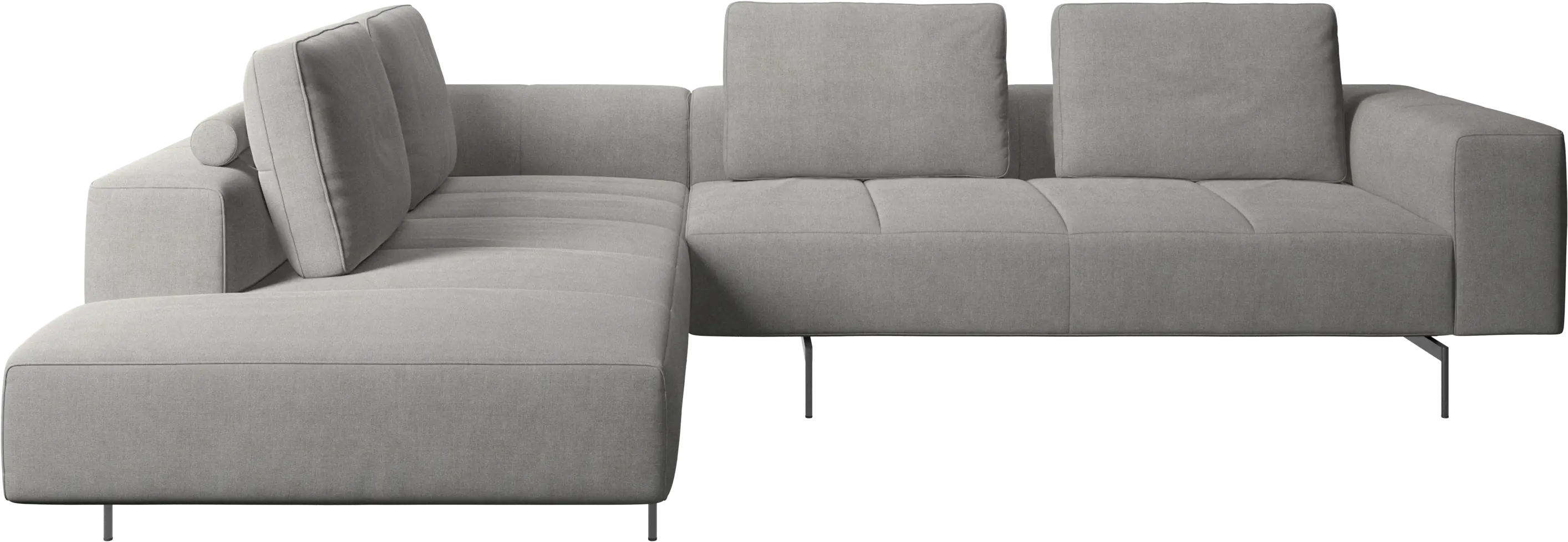 Amsterdam corner sofa with lounging unit